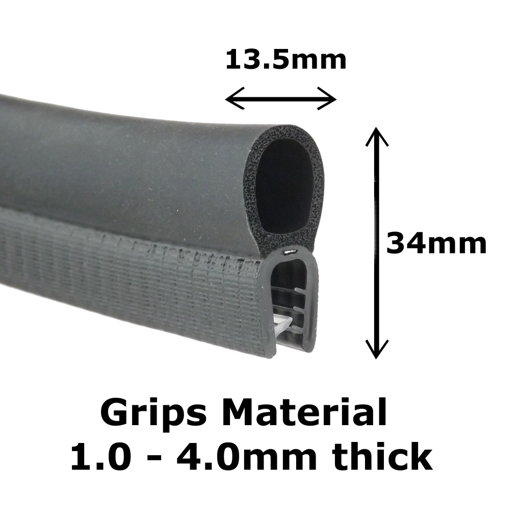 Large Rubber Boot Seal 34mm x 13.5mm