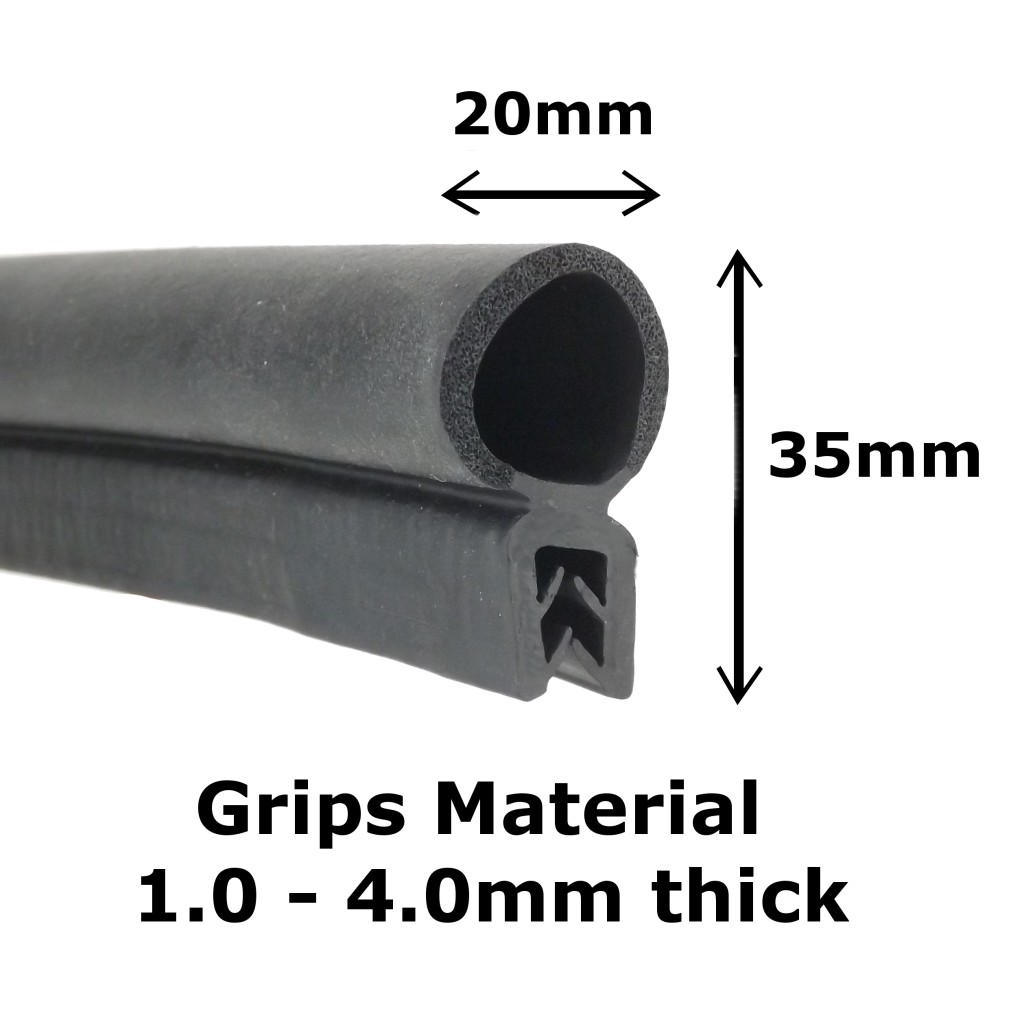 Large 35mm Rubber Boot Seal