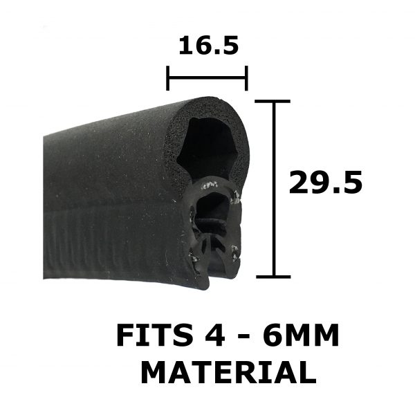 large rubber boot seal