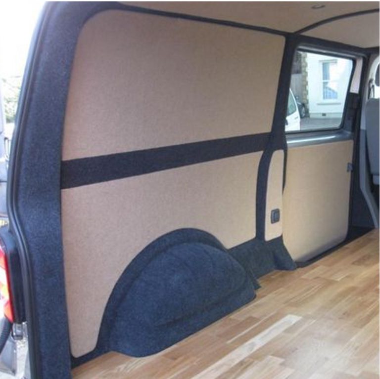 Black Van lining carpet 4 Way Stretch Camper Van Lining Carpet Trim