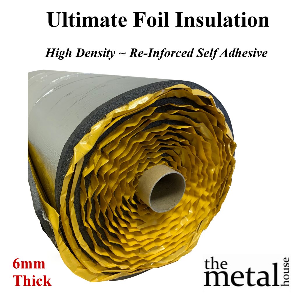Ultimate thermal foil insulation 6mm thick Edge Trims