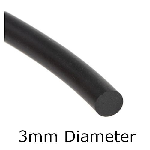3mm Section 35mm Bore NITRILE 70 Rubber O-Rings 