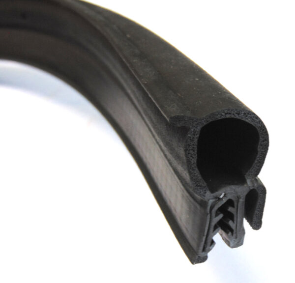 GRABENPARTS Rear Loading Door Weatherstrip Rubber Seal For VW Caddy 2004-2015 - Black, OEM 2K0829193H