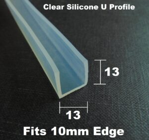 Clear Silicone Rubber Seal for 10mm