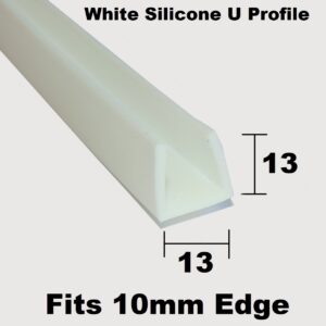 White Silicone Rubber Seal for 10mm